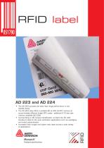 RFID Label - Avery Dennison Printer Systems Division - PDF Catalogs ...