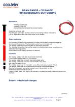 DRAIN BANDS – CB RANGE-1