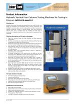 Hydraulic Vertical Four Columns Testing Machines for Testing in Pressure LabTest 6.xxxxH.4-1