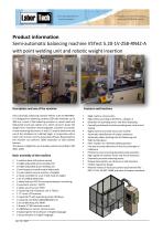 Semi-automatic balancing machine VSTest 5.20-1V-ZSB-RN4Z-A-1