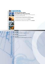 DAT5028-DAT5024 SERIES: Trip amplifiers for DIN rail mounting