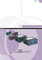 Digital indicators for panel mounting DAT9550, DAT8050 and “DAT700 SERIES” - 2