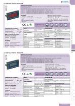Digital indicators for panel mounting DAT9550, DAT8050 and “DAT700 SERIES” - 4