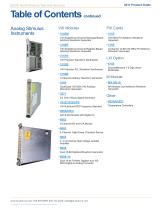 COTS Product Guide December, 2011 - 5