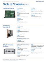 COTS Product Guide December, 2011 - 7