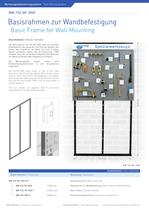 Basic Frame for Wall Mounting - 1