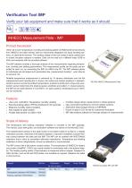 Verification Tool Measurement Plate IMP INHRCO - 2