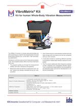 Kit for human Whole-Body Vibration Measurement - 1