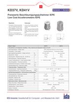 Low Cost Accelerometers IEPE - 1