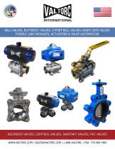 VALTORC PRODUCT OVERVIEW CATALOG - 1