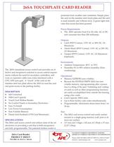 Stand Alone Touchplate Card Reader - 1