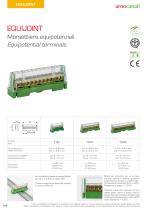 EQUIJOINT  Equipotential terminals for tightening of cables, rods or strip iron - 3