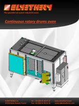 Continuous drums oven-1