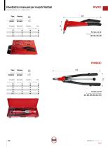 TOOLS FOR RIVET AND RIVETS NUTS LINE-10