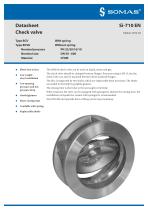 Check valves: BCV/BCVA - 1