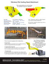 VP series Vibratory Pick Scaling Head - 2