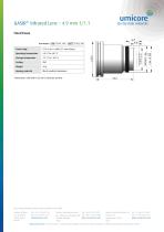 GASIR® Infrared Lens 4.9 mm f/1.1-2
