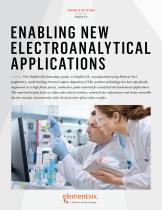 ENABLING NEW  ELECTROANALYTICAL  APPLICATIONS - 1