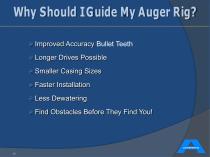 Accurate, Small Diameter Pipe Jacking: Applications With and Without Pilot Tubes - 29