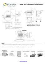 Model 3410 Electronic LCD Hour MeterMaintenance - 3