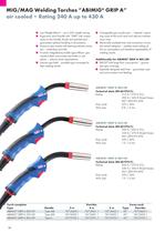 MIG /MAG product catalogue 2.0 / V1 - 12