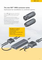 gesis® RST® MINI - Smallest pluggable installation connector with highest IP rating-5