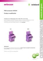 PCB connector 8105 B-1