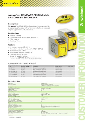 samos&reg;pro COMPACT-PLUS Module