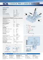 CLOCK 900 tilting table - 2