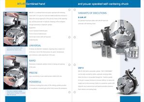 AM-AT Combined hand and power operated self-centering chuck - 2