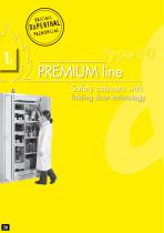 PREMIUM line - wit classical one-hand folding doors - Type 90-1