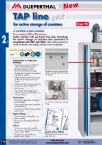 TAP line - for supply of canisters - Type 90-3