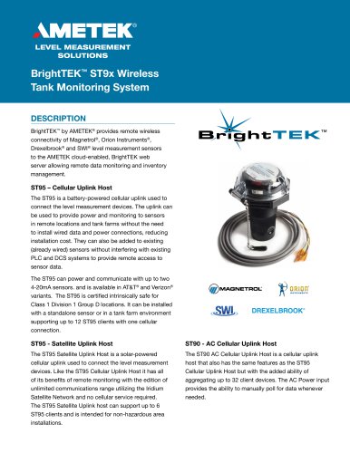 BrightTEK™ ST9x Wireless