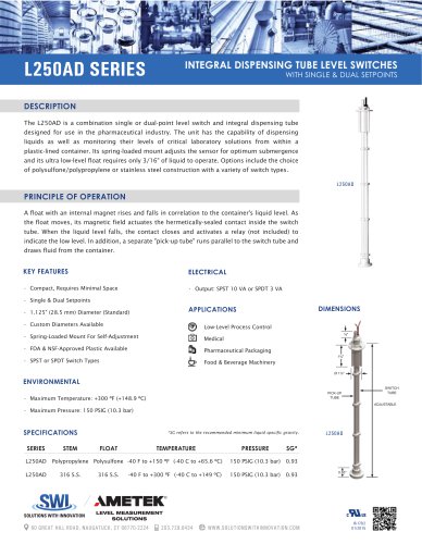 L250AD SERIES