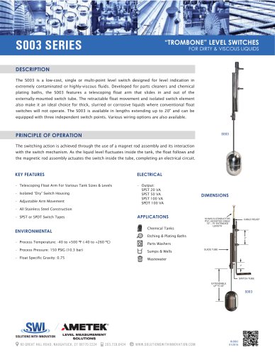 S003 series