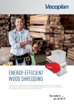 ENERGY-EFFICIENT WOOD SHREDDING - 1