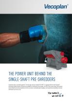 Single-shaft pre-shredder - 1