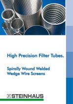 High Precision Filter Tubes - 1