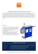 AUTOMATIC DRUM FILLING MACHINE TYPE 32 - 1