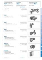 MGS AC Geared Motors IE2-3