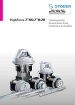 Rack and pinion drive ZTRS/ZTR/ZR - 1