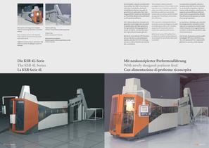 blow-molding machine for PET bottles KSB 4L-2