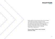 Raptor Infinity Brochure - 9