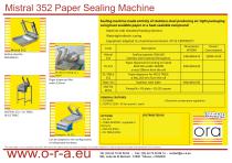 Mistral 352 Paper Sealing Machine - 2