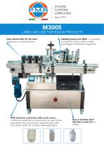 M3005 LABELLING LINE FOR ROUND PRODUCTS - 1