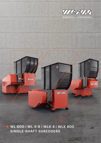 Industrial shredders & compressing technology by WEIMA