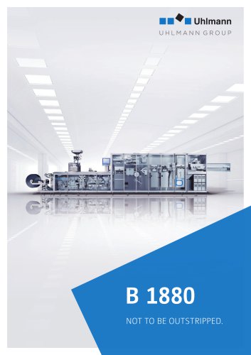 Blister machine UPS 1040 - Uhlmann Pac-Systeme - PDF Catalogs ...