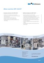 Blister machine UPS 1030 ET-3