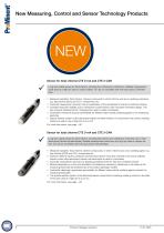 ProMinent Product Catalogue 2025 - Volume 2: Measuring, Control and Sensor Technology - 8