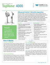 TapTone 4000 - Advanced Control / Versatile Inspection-1